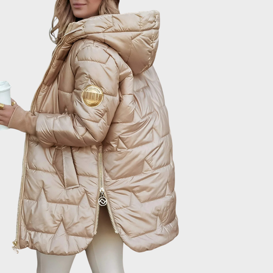 Anaïs | Manteau d’hiver élégant avec capuche