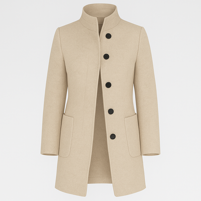 Camille | Veste pour femme à col montant