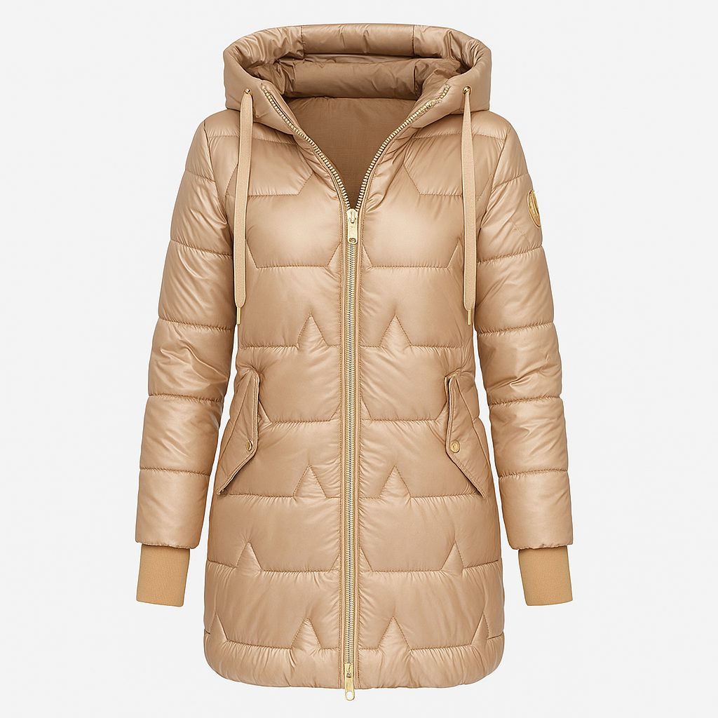 Anaïs | Manteau d’hiver élégant avec capuche