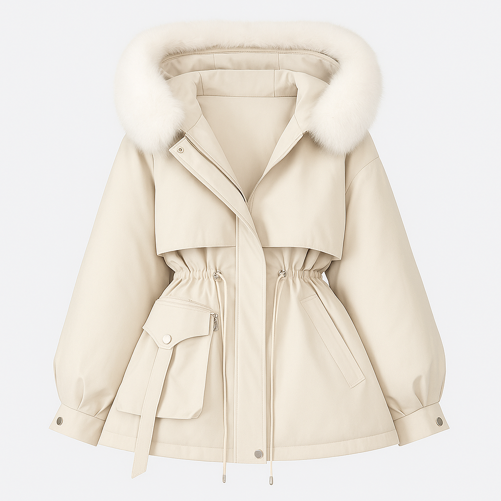 Léonie | Doudoune chic à capuche