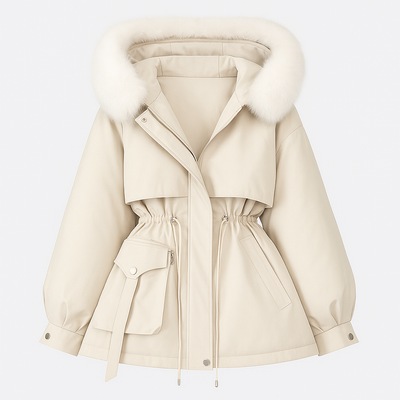 Léonie | Doudoune chic à capuche