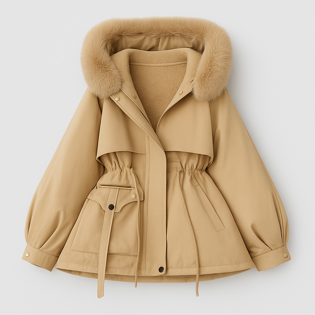 Léonie | Doudoune chic à capuche