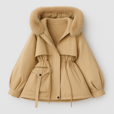 Léonie | Doudoune chic à capuche