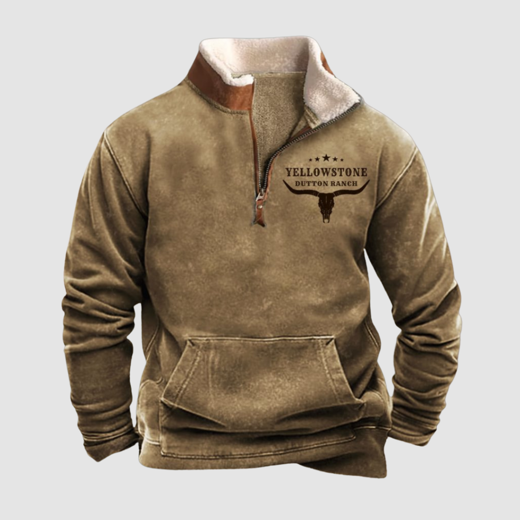 Antoine | Veste mi-longue à fermeture éclair automne-hiver