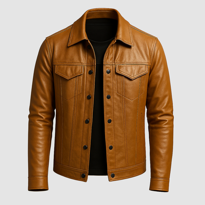 Lucas | Veste en cuir intemporelle