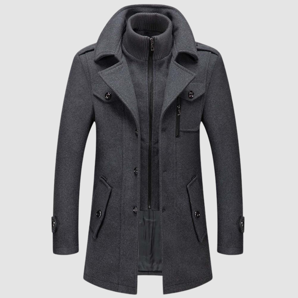 Enzo | Élégant manteau d'hiver pour homme