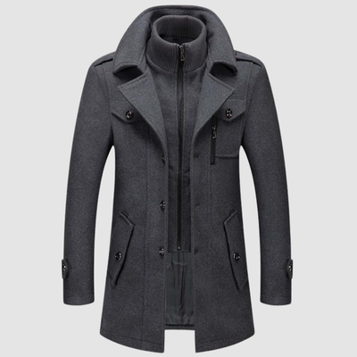 Enzo | Élégant manteau d'hiver pour homme