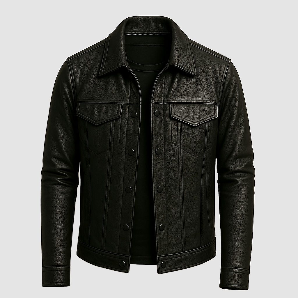 Lucas | Veste en cuir intemporelle