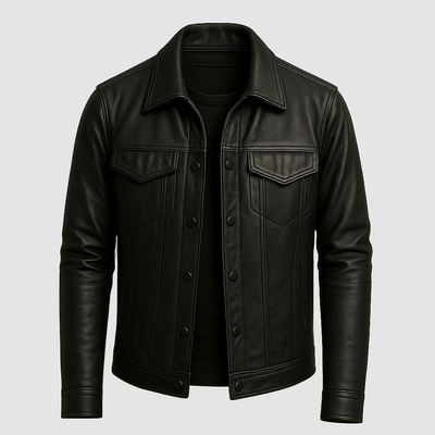 Lucas | Veste en cuir intemporelle