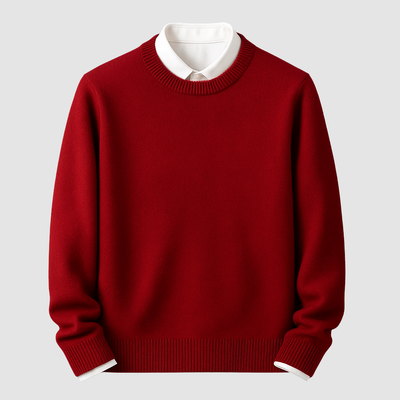 Matteo | Pull à col rond en cachemire