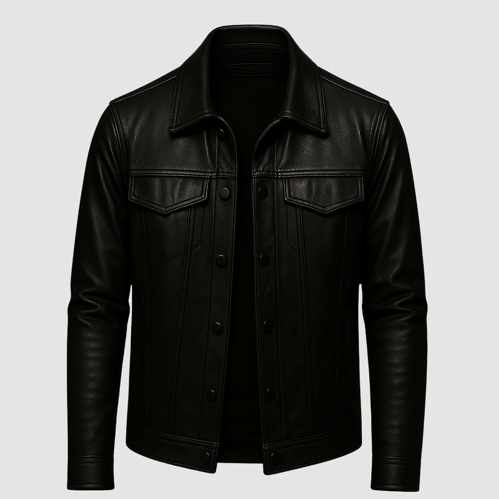 Lucas | Veste en cuir intemporelle